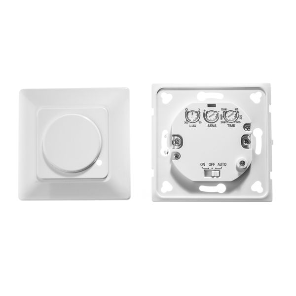 HUBER Motion 11 HF Radar Bewegungsmelder für Innen 180°/360° - Unterputz Bewegungsmelder LED geeignet - Bewegungsschalter, Motion Sensor, 3-Draht-Technik