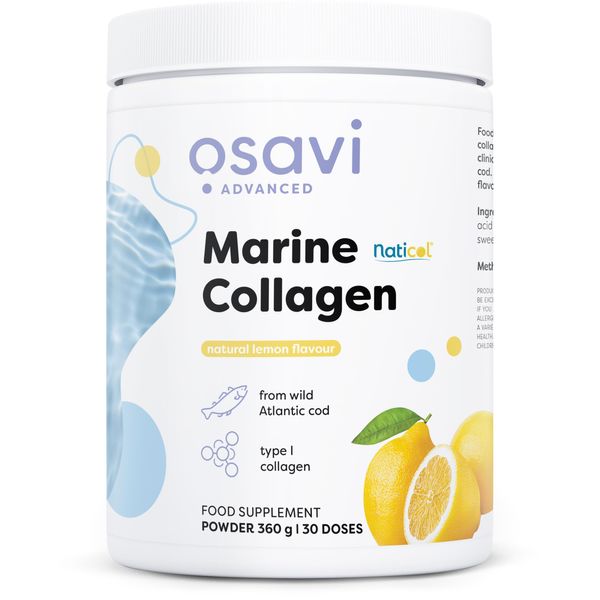 Osavi Marine Collagen Wild Cod, Lemon - 360g