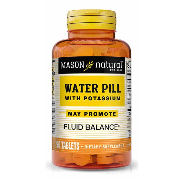 Mason Vitamins Water Pill Tablets, 90 Count