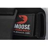 DMoose Weight Lifting Hooks Pair Hand Grip Support Wrist Straps Black Flat
