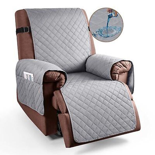 100% Waterproof Recliner Chair Cover Reclining Couch Covers For Pets Dogs Reclin