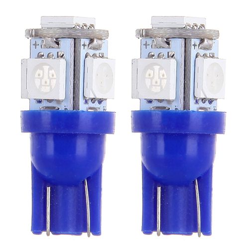 cciyu T10 Wedge 147 194 168 LED Interior Light Blue Bulbs 2 Pack for Interior Dome Door Map License Plate Light