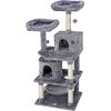 57" Cat Tree Tower Center Large Playing Condo Scratching Rest Sleep Activity