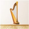 azutura Harp String Instrument Wall Sticker available in 8 Sizes Digital