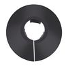 12 Pack Plastic Radiator Pipe Covers Pipe Collars for 15 mm Diameter Pipe (Black)