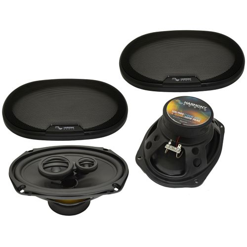 Harmony Audio Compatible with Dodge Charger 2015-2019 Factory Speaker Upgrade Package R69 Speakers New