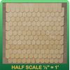 Greenleaf Doll Houses 1/2" Scale Miniature Octagon Shingle Strips Half Scale