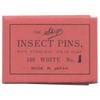 Headed Cedar Insect Needles, No. 1, 100 Pieces
