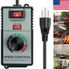 For Router Fan Variable Speed Controller Electric Motor Rheostat AC 120V 15A USA