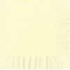 50 Plain Solid Colors Luncheon Dinner Napkins Paper - Ivory