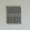 20 Drum Tension Rods 110mm(4 3/8") Chrome with Washers Diameter 7/32" Drum Part