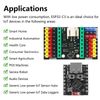 3 Sets ESP32-C3 Mini Development Board ESP32 Super Mini Development Board ESP32-C3 Development Board WiFi Bluetooth with Expansion Board for Arduino