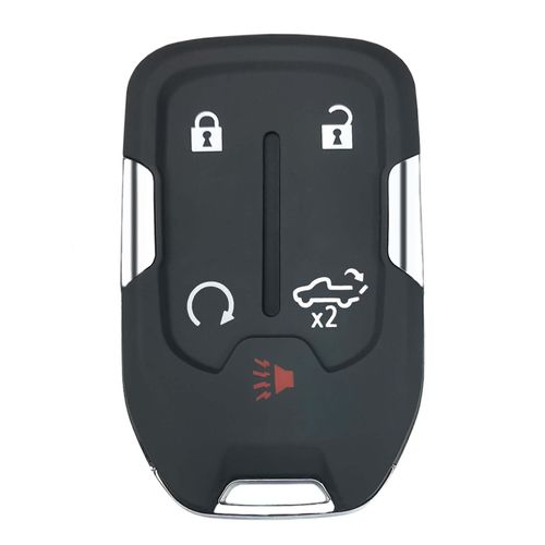 Black Plastic Smart Key Fob Replacement Fit for GMC Sierra Chevy Silverado 2019 2020 2021 2022 Keyless Entry Remote Control HYQ1ES,13529632 13591396 433 MHz