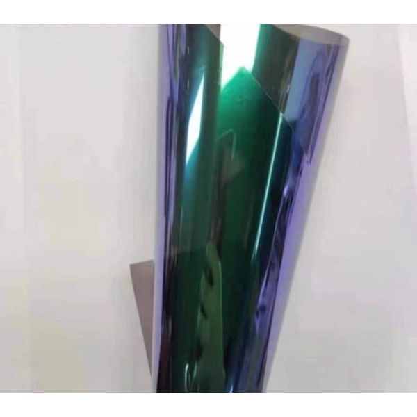 Chameleon Window Film - 40”x60” / Green/Purple