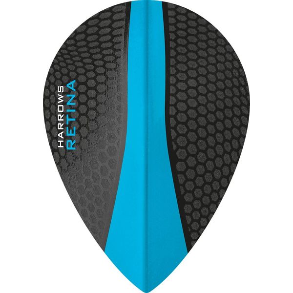 1 x Set Harrows Retina blau Dart Flights Pear