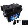 Marine Boat U1 Smart Battery Box with Dual USB/USBC Voltmeter Electronics Backup