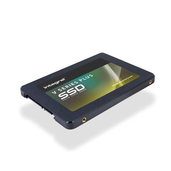 Integral V Series V2 Plus 512GB 2.5 Inch Internal Solid State Hard Drive (SSD), Read 550MB/s, Write 520MB/s, SATA Interface 6Gb/s | Black