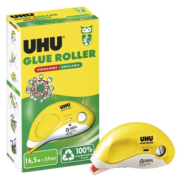 UHU Glue Roller Permanent Folding Box