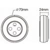 MiBoxer S1-G 2.4G Sunrise Remote (CCT/TW)
