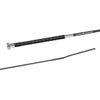 Dressage Whip Carbon Composite 110 Black