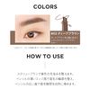 The Sam 1158 Ecosoul Edge Brow Pencil 02, Deep Brown with Sharpener & Refill, 0.3g+0.3g