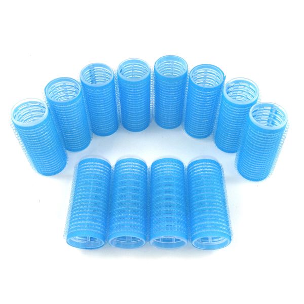 Small Size Hair Rollers Curlers Self Grip Holding Rollers Hairdressing Curlers Hair Design Sticky Cling Style For DIY Or Hair Salon By Kamay's (Gripping Sticky Rollers 25mm/1" 12PCS)