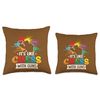 It's like chess with guns Throw Pillow