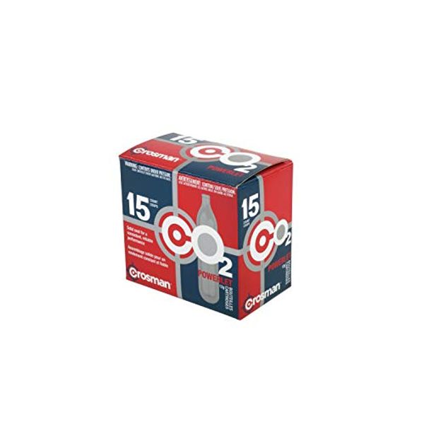 Crosman 15-Count CO2 Cartridges For Air Rifles And Air Pistols