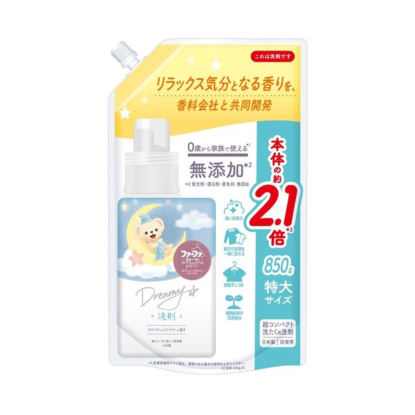 Fafa Story Dreamy Detergent, 29.7 oz (850 g), Refill
