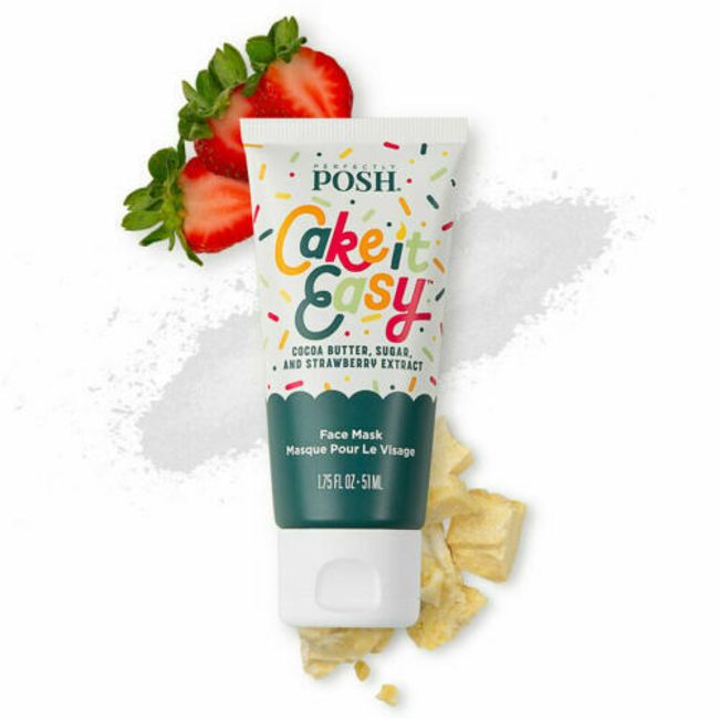 Perfectly Posh Cake it Easy Face Mask ~ NEW & Sealed ~  1.75 oz