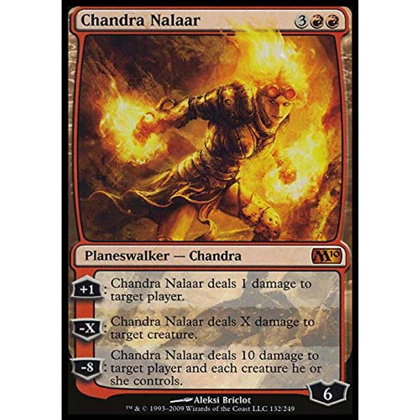 Magic The Gathering - Chandra Nalaar - Magic 2010