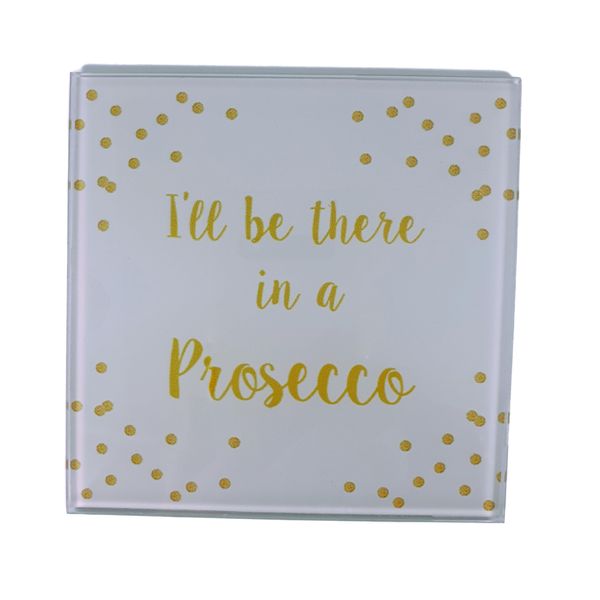 Prosecco Coasters - Set of 4