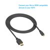 DIGITMON Replacement HDMI to Micro Digital Camera Cable Cord Compatible for Sony HANDYCAM HDR-CX405