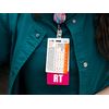 Scrub Pocket Respiratory Therapist Mini Vertical Badge Card Set