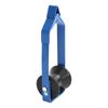 For Universal 4PCS 3 inch Blue Steel Cable Roller Up to 3" Diameter