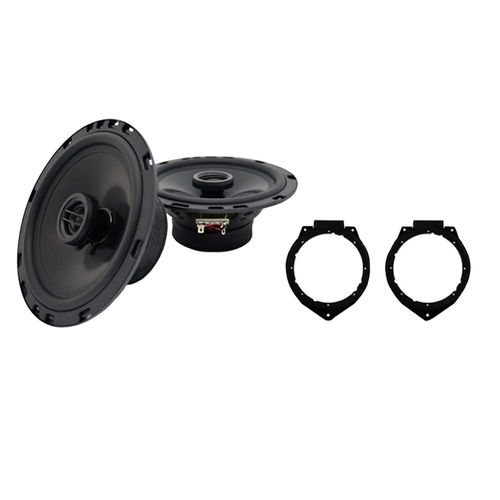 Harmony Audio - Compatible with GMC Acadia 2007-2017 Front Door Factory Replacement Speakers