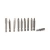50mm Power Bit Screwdriver Assortment Accessory Kit Flat Phillips and Pozi 10pc