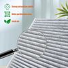 Engine & Cabin Air Filter Compatible with Honda CR-V (2012-2014), Replace CF10134, 17220-R5A-A00