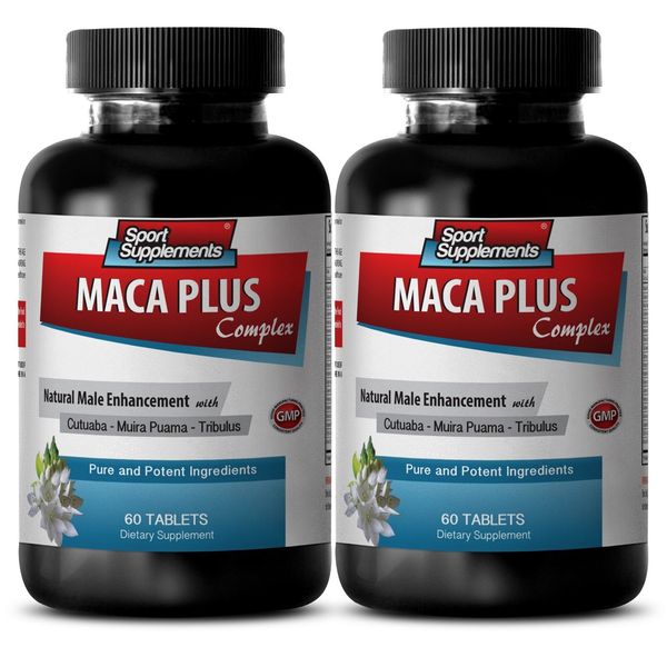 Niacin 1000 - Maca Plus Complex 1275mg - Male Performance Stamina 2B