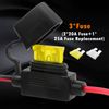 CUZEC 14AWG 5.3ft / 1.6m Adapter Plug Socket with Eyelet Terminal