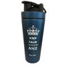 Double Walled Vacuum Flask for Hot and Cold Drinks NHS (Black/Silver)