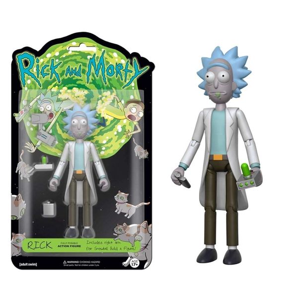 Funko 5" Articulated Rick and Morty Rick Action Figure