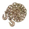 3/8" X 12' G70 Chain with Grab Hooks, WLL 6,600 lbs