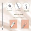 Pimple Popper Blackhead Remove Tool Comedone Extractor Tweezers Set Stainless Steel Acne Spot Pimple Popping Kit with Box(5 Piece)