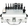 9pcs Diamond Core Drill Bit Set Ceramic Masonry Porcelain Tile Hole Saw Kit Cut