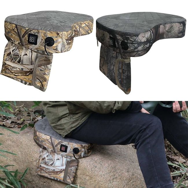 Hunting Seat Cushion with Handle Camping Cushion Thickened with