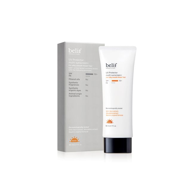 [Belif] UV Protector Multi Sunscreen 80mL (SPF50+/PA++++)