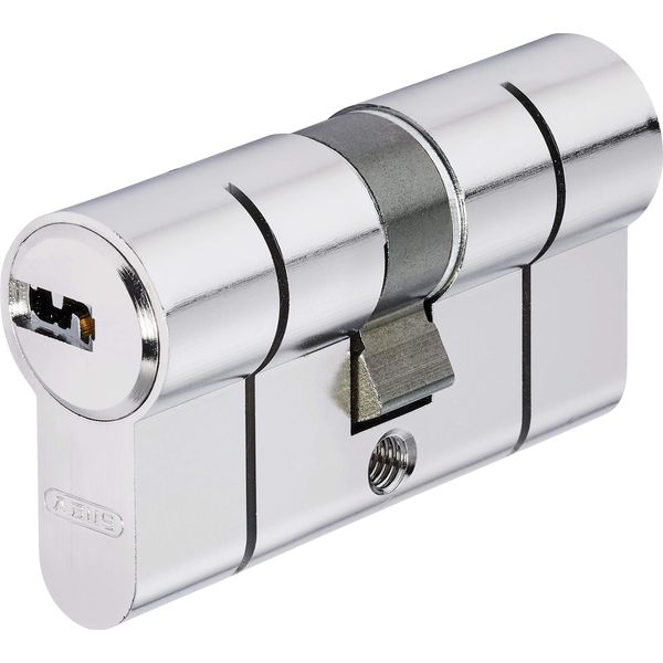 ABUS Double Cylinder D6PSN 35/40 mm Bkn, Nickel-Plated