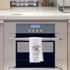 MYSOMY Funny Corgi Rectangular Kitchen Towel, 40.5 x 61 cm, Polyester/Polyamide (80/20 blend), Without a Corgi at Your Feet