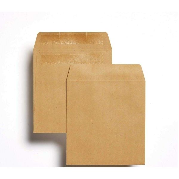 Indigo Wage Envelopes Brown Manilla Self Seal Sage Compatible (100)